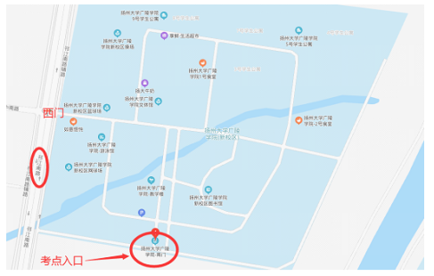01考點(diǎn)-揚州大學(xué)廣陵學(xué)院（揚州市邗江南路199號）