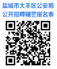 公開(kāi)招聘輔警報名表