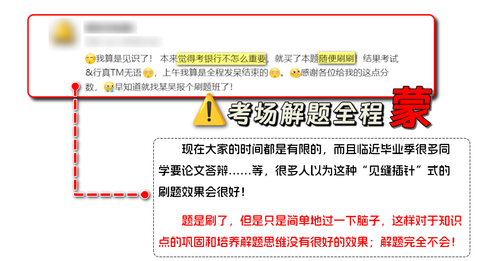 　　”見(jiàn)縫插針”式刷題